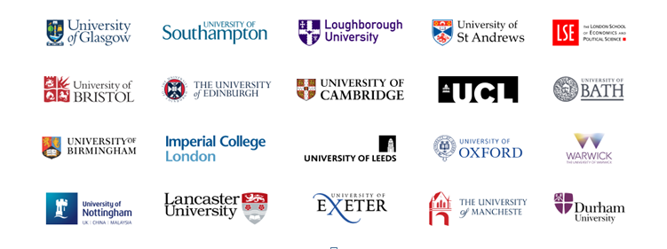 Pursue a career with top-ranked universities in the UK