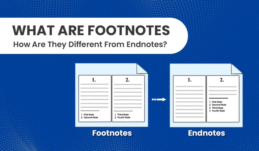 Footnote Vs Short Note What Are Footnotes and How They Are Different From Endnotes